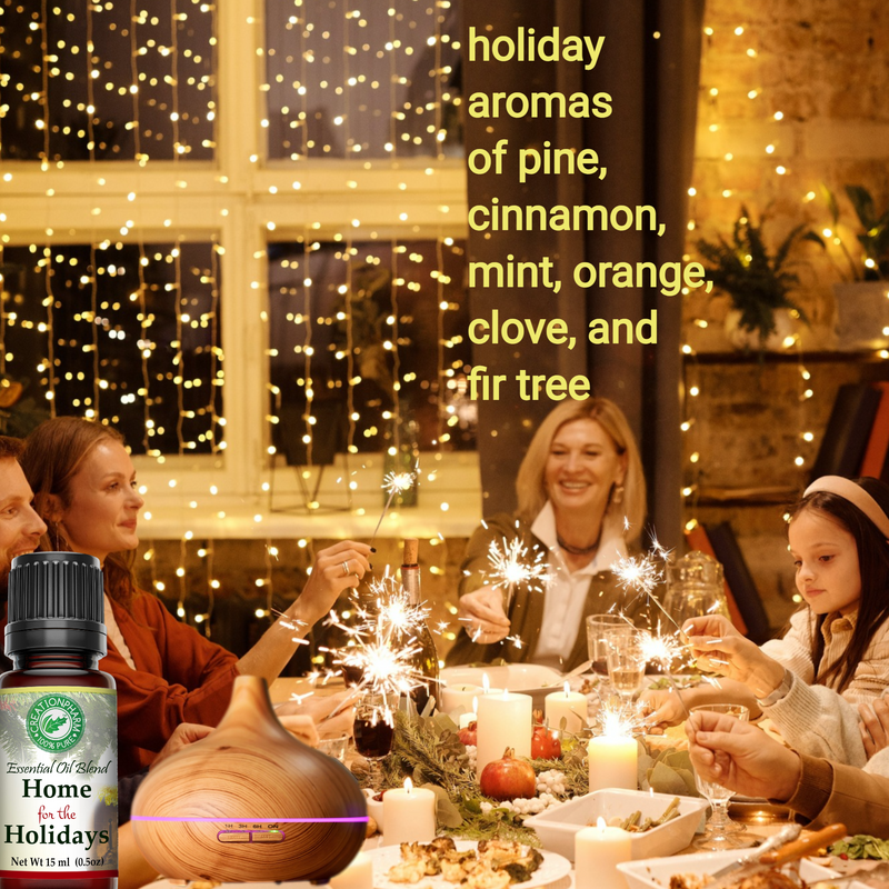 Home for the Holidays Aroma Oil Diffuser Blend 15 ml from Creation Pharm