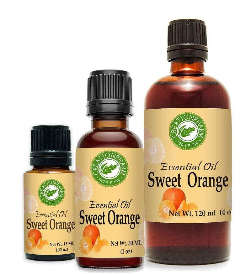 Sweet Orange Essential Oil 30 ml 100% Pure - Aceite esencial de naranja dulce - Creation Pharm