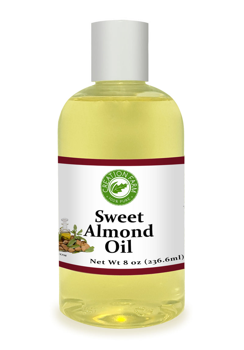 Almond Oil, Sweet  - Almond Carrier Oil 100% Pure from Creation Pharm - Creation Pharm