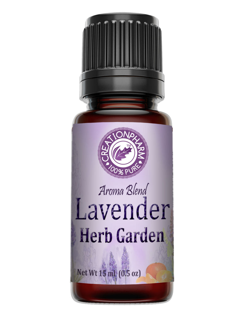 Lavender Herb Garden Aromatherapy Essential Oil Blend 15 ml from Creation Pharm - Creation Pharm