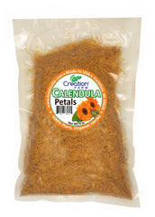 Calendula Flower Petals Dried Herb - Bulk 4 oz Herbal Tea | DIY Skin Care | Make Calendula Oil - Creation Pharm