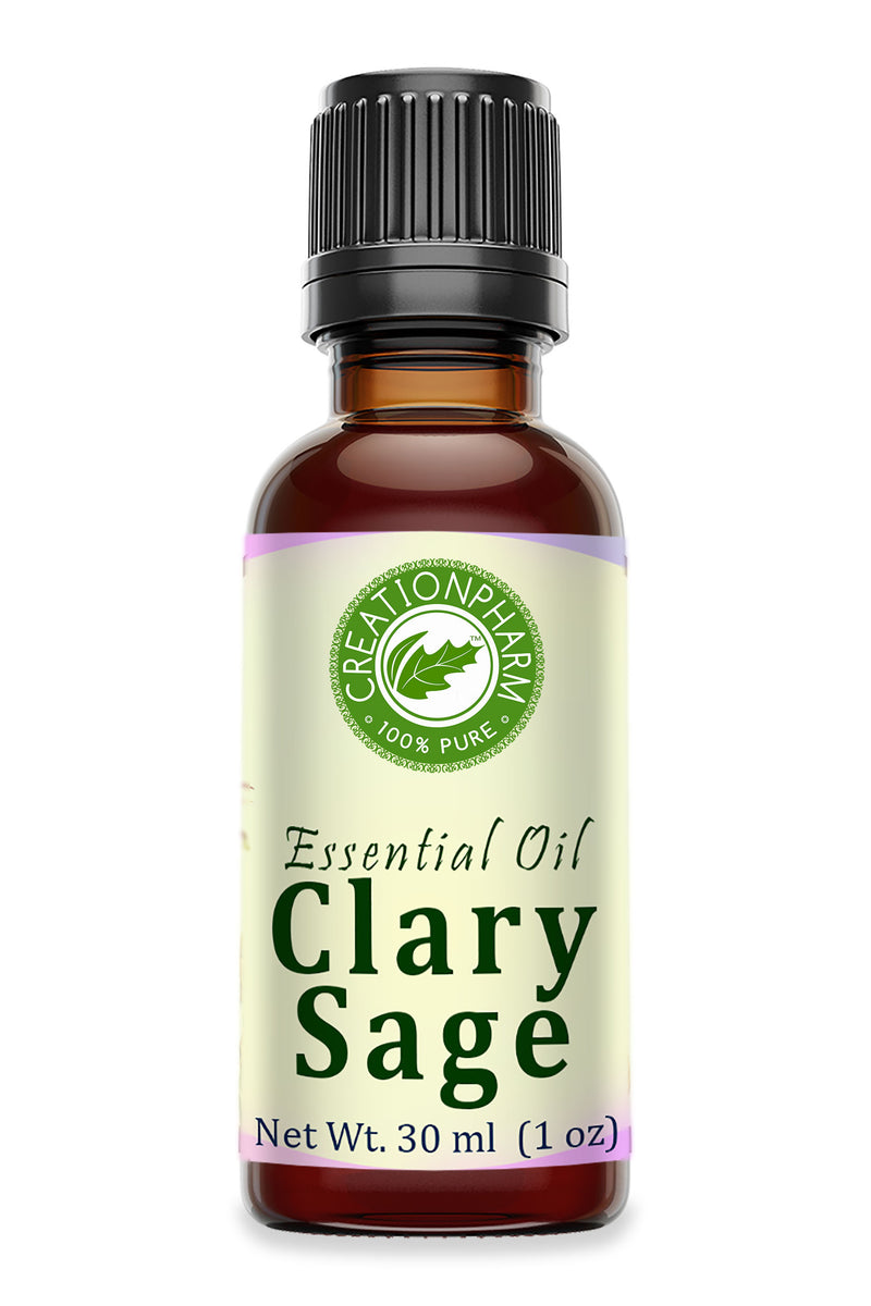 Clary Sage Essential Oil 30ml (1oz) Creation Pharm - Creation Pharm