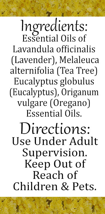 Anti-Fungal NAIL Treatment 15 ml (0.5 oz) Creation Pharm 100% Pure Essential Oil Blend - Creation Pharm