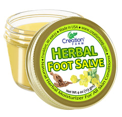 Foot Salve - Herbal Foot Salve - Foot Balm - Balsamo de Pies de Hierbas - Creation Pharm