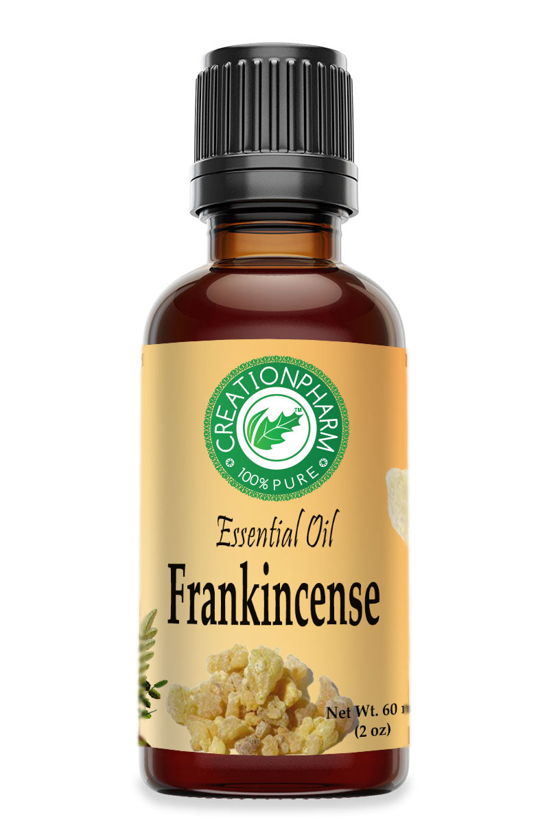 Frankincense Essential Oil | Aceite esencial de incienso | Aromatherapy Diffuser Economy Size 2 oz - Creation Pharm