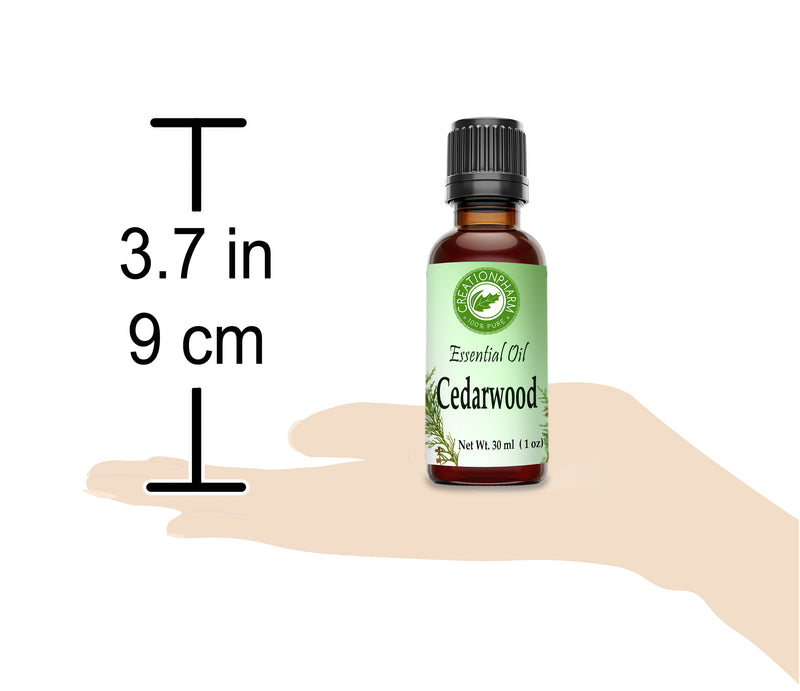 Cedarwood Essential Oil 30ml (1oz) Creation Pharm - Creation Pharm