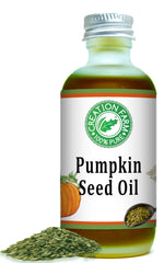 Pumpkin Seed Oil, Extra Virgin, Cold Pressed, 2 oz. by Creation Farm - Creation Pharm