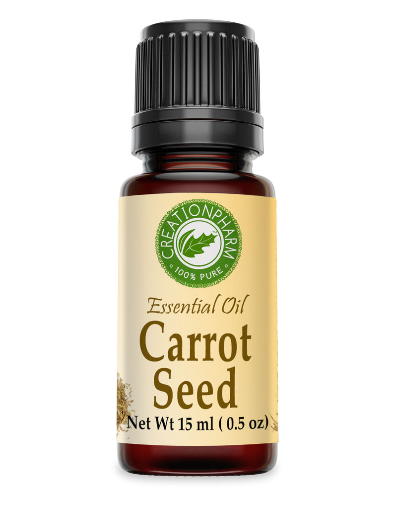 Carrot Seed Essential Oil 15ml (0.5oz) Creation Pharm -  aceite esencial de zanahoria - Creation Pharm
