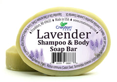 Lavender Shampoo & Body Bar Two 4 oz Bar Pack by Creation Farm - Creation Pharm