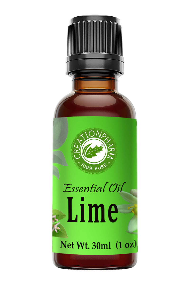 Lime Essential Oil 100% Pure Creation Pharm - Aceite esencial de lima - Creation Pharm